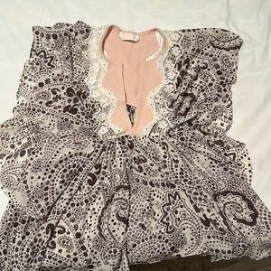 vintage chloe shirt / blouse